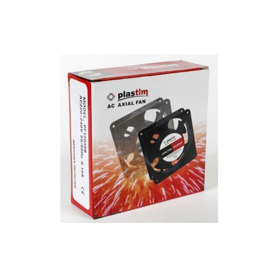 220V AC – 120X120X38 MM Bilezikli Aksiyel Fan