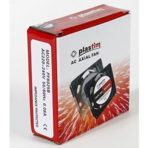 220V DC – 80X80X25 MM Bilezikli Aksiyel Fan