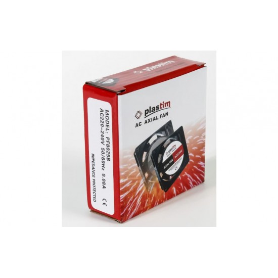 220V DC – 80X80X25 MM Bilezikli Aksiyel Fan