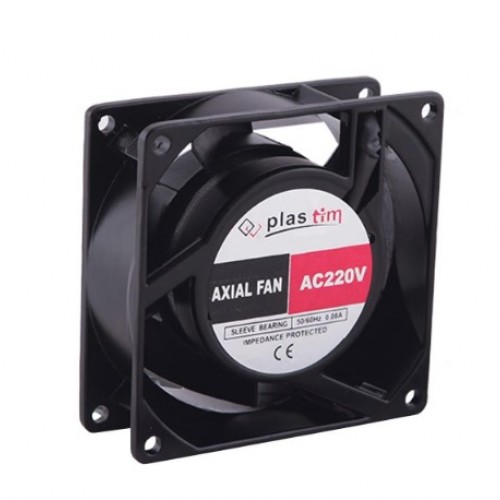 24V DC -  80X80X38 MM Bilezikli Aksiyel Fan