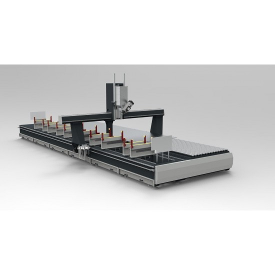 XPRO-7400 4 EKSEN ALÜMİNYUM PANEL VE ALÜMİNYUM PROFİL İŞLEME MAKİNESİ